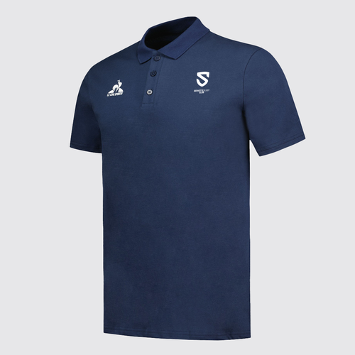 Polo bleu staff SRC